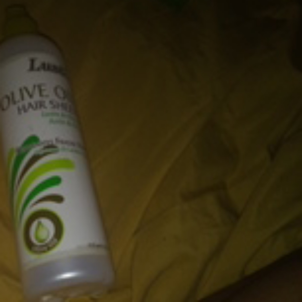 Olive oil hair sheen
